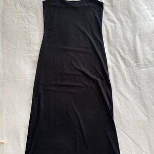 Express Black Strapless Dress